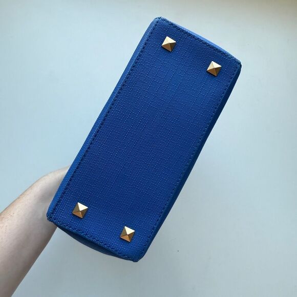 EUC Dagne Dover Tiny Tote, Blue - Picture 3 of 8